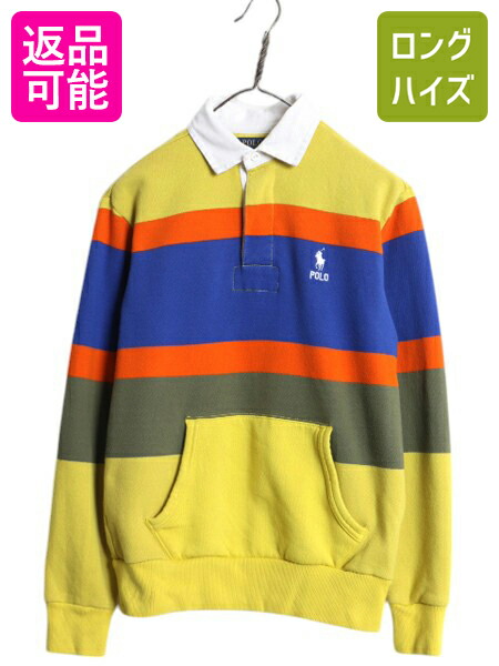 楽天市場】90s ポロ ラルフローレン スウェット ラガーシャツ メンズ M