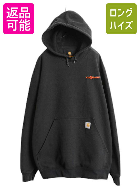 carhartt ブラック フード付きジャンパー L Carhartt WIP カーハート フーデッド セイル ジャケット