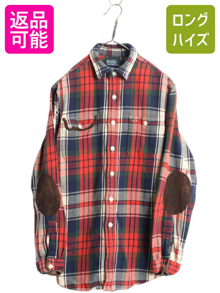 楽天市場】90s ラルフローレン チェック 長袖 ボタンダウン シャツ