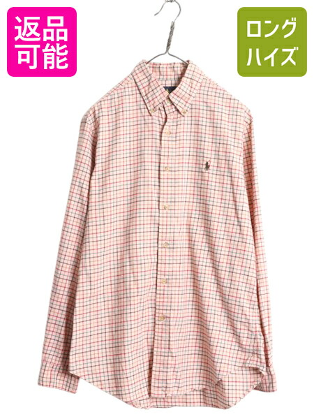 楽天市場】□ ラルフローレン チェック 長袖 フランネル シャツ