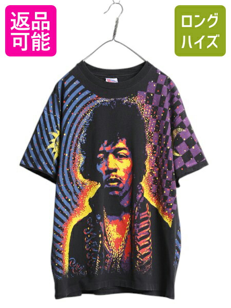 楽天市場】90's ☆ Jimi Hendrix ジミ ヘンドリックス 大判 総柄