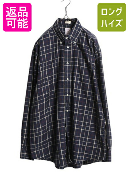 楽天市場】□ ブルックスブラザーズ 346 チェック ボタンダウン 長袖