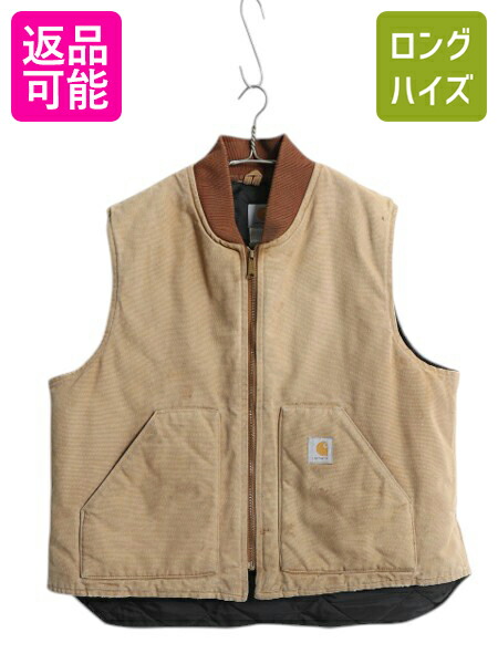 楽天市場】US企画 USA製 カーハート 中綿 ダック ベスト メンズ L