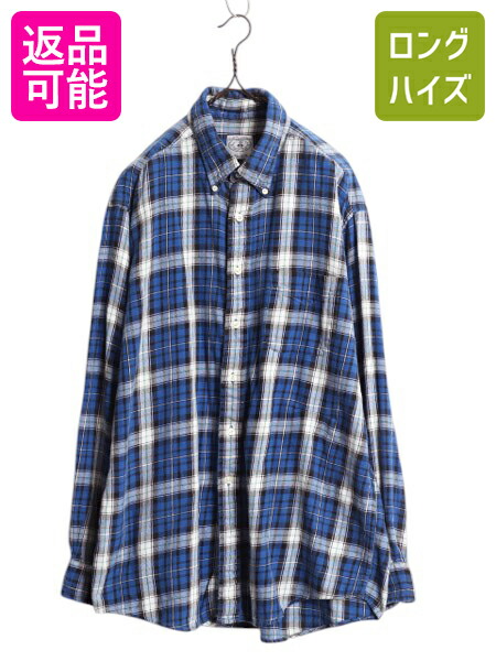 楽天市場】□ ブルックスブラザーズ 346 チェック ボタンダウン 長袖