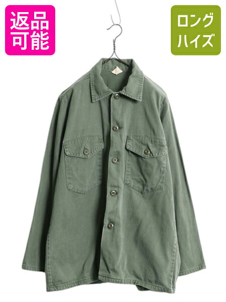 BVD / 60s/ユーティリティーシャツ/民間/長袖シャツ/--/コットン/KHK/無地 k-apd08y25n03ze1b2.jpg