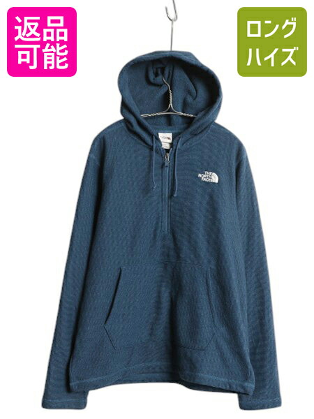 ノースフェイス セーター フリース フード パーカー メンズ L 古着 The North Face ニット ハーフジップ プルオーバー 裏起毛 ワンポイント 楽天市場】【7/1 48h限定10%OFFクーポン配布!】 ノースフェイス