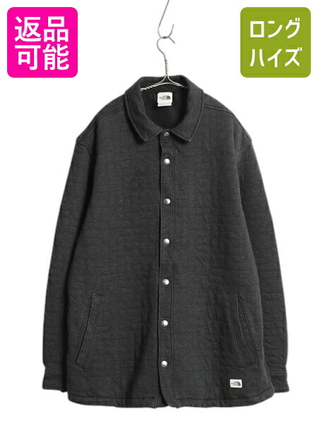 楽天市場】US企画 The North Face Quilted Overshirt シャツ