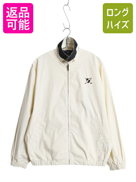 90s POLO SPORT コットン ジップアップジャケット ブルゾン 短丈 楽天市場】90's □ ポロスポーツ ラルフローレン コットン