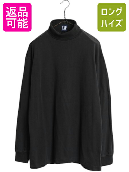 楽天市場】90s USA製 OLD GAP ボーダー タートルネック 長袖 T