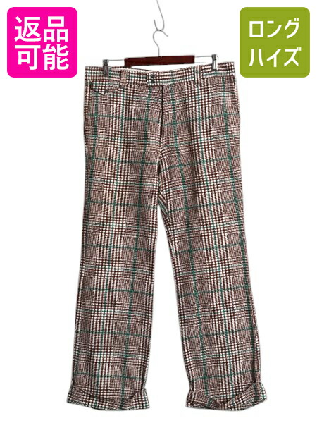 楽天市場】50s 60s ビンテージ □ チェック ヘビー ウール