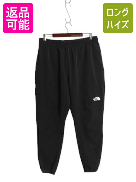 【4/9 最大半額セール×ポイント5倍】 ノースフェイス テックウェア イージー パンツ メンズ XL 古着 FLASHDRY ジャージ トレーニング 裏 フリース ストレッチ 黒 大きいサイズ| 中古 The North Face 黒 アウトドア イージーパンツ ジョガーパンツ ポケット付き トレイル ス