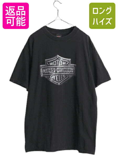 楽天市場】90s USA製 人気 黒 □ ハーレー ダビットソン 両面