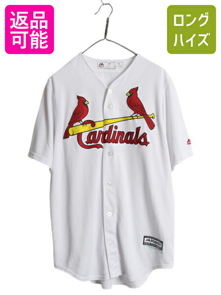 楽天市場】USA製 □ MLB オフィシャル Majestic カージナルス