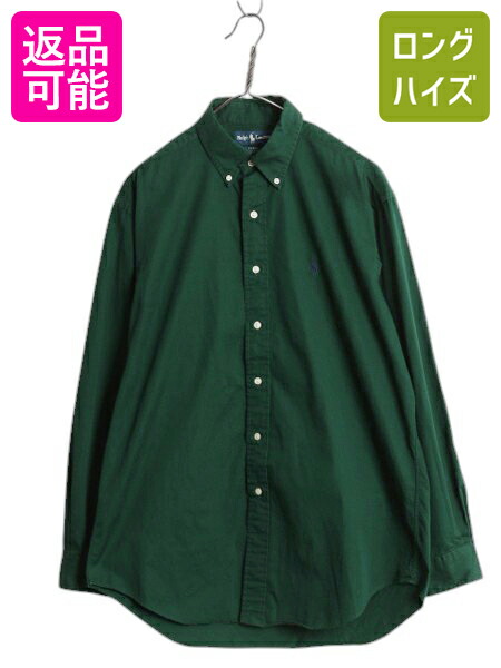 POLO ラルフローレン シャツ型 ダウンジャケット M OLD 楽天市場】90s オールド □ ラルフローレン 長袖 ボタンダウン