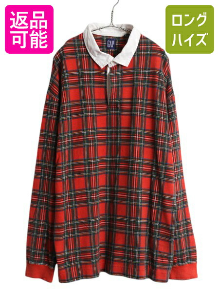 J.CREWラガーシャツ ヴィンテージ 台湾製 L 90年代 J.CREWラガーシャツ ヴィンテージ 台湾製 L 90年代 ラグビー