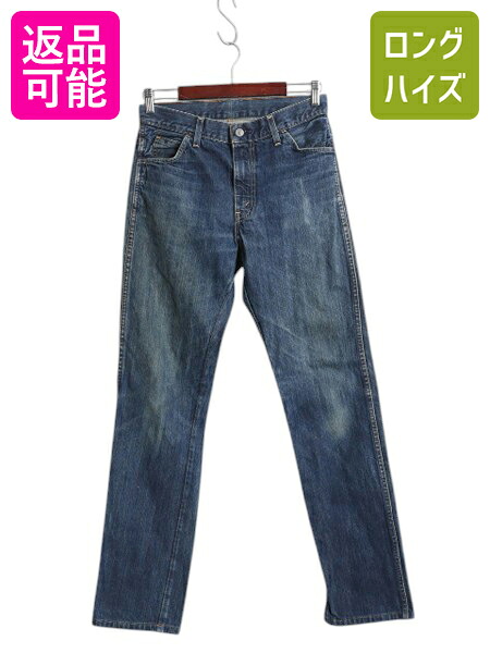 【7/24 400円OFFクーポン&times;P5倍】 ユーロ企画 00s USA製 リーバイス 607 ブーツカット デニム パンツ メンズ 30 オールド 復刻 インディゴ ヴィンテージ ジーンズ LVC BIG E| 古着 中古 00&rsquo;s 00年代 03年製 ジーパン Levis Levi&rsquo;s アメリカ製 USA EUR グローバルライン｜古着ヴィンテージショップLong his