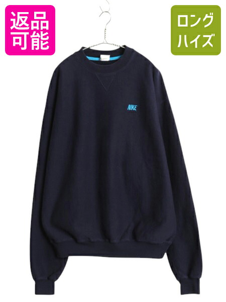 90-'s usa製 Nike ナイキ swoosh L/S スウェット 短丈M 90-'s usa製 Nike ナイキ swoosh L/S スウェット 短丈M 90-'