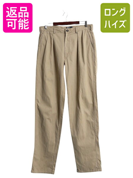 ポロラルフローレンPoloRalphLaurenミリタリーパンツ　90sポロチノ USED / 90s Polo Ralph Lauren ANDREW PANT ポロチノ ベージュ 34/29