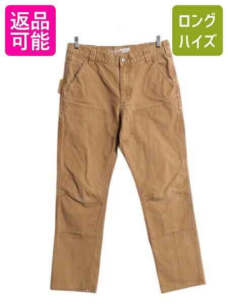 r*1様 メキシコ製 カーゴパンツ ベージュCarhartt ダブルニー 30× r*1様 メキシコ製 カーゴパンツ ベージュCarhartt ダブルニー 30