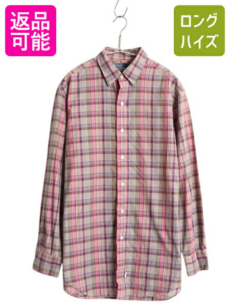 楽天市場】90s オールド □ POLO ポロ ラルフローレン チェック