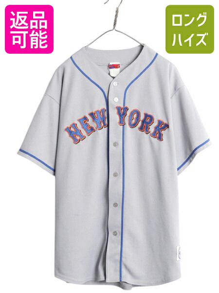 NIKE - レンジャーズ ベースボール シャツ メンズ S / MLB オフィシャル ナイキ 大リーグ ユニフォーム ゲームシャツ ジャージ スウッシュ 重ね着 レンジャーズ ベースボール シャツ メンズ S / MLB オフィシャル