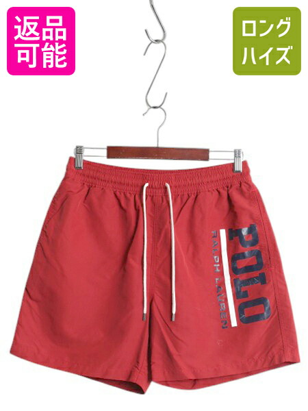 POLO SPORT / ショートパンツ/L/ナイロン/RED 楽天市場】90s □ ポロスポーツ ラルフローレン ナイロン ショート