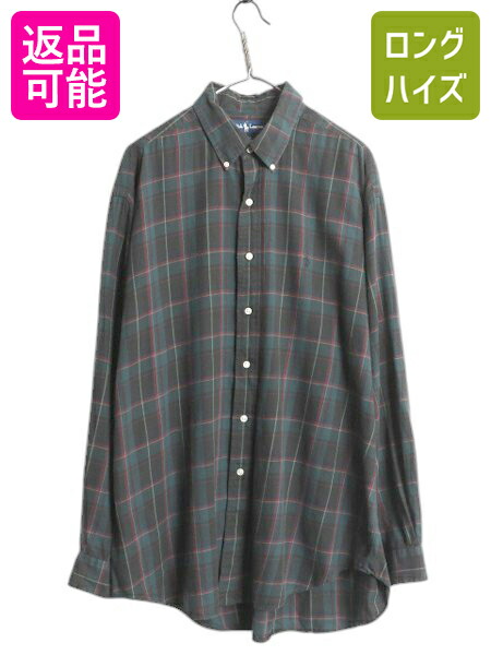 楽天市場】90s □ ラルフローレン チェック 長袖 シャツ メンズ