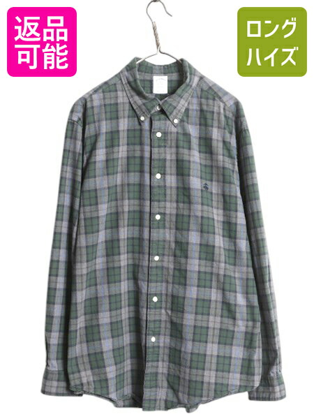 楽天市場】□ ブルックスブラザーズ 346 チェック ボタンダウン 長袖