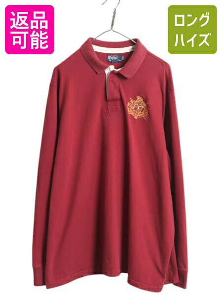 【POLO SPORT】ポロスポーツ 長袖ポロシャツ 古着ラガーシャツ 楽天市場】90's 大きいサイズ XL □ POLO SPORT ポロスポーツ