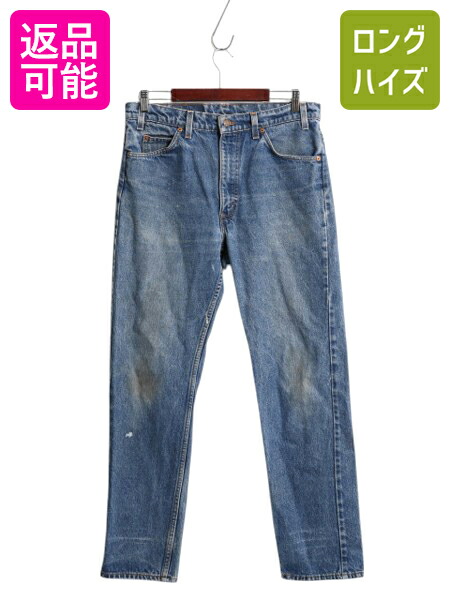 【美品】usa製 LEVI'S 501 デニムパンツ リーバイス Levi's リーバイス 90's 501-0656 ブラックデニムパンツ グレー