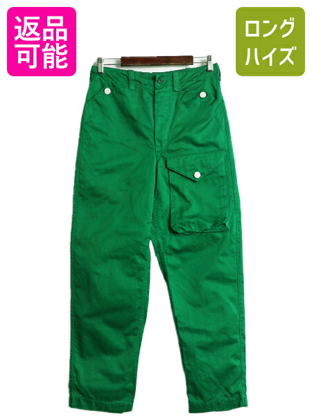50s ウール チェック ワイド スラックス デッドストック☆80s UNKNOWN チェック ツータック スラックス