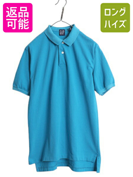 楽天市場】90s □ OLD GAP 7分袖 ポロシャツ ( メンズ M ) 90