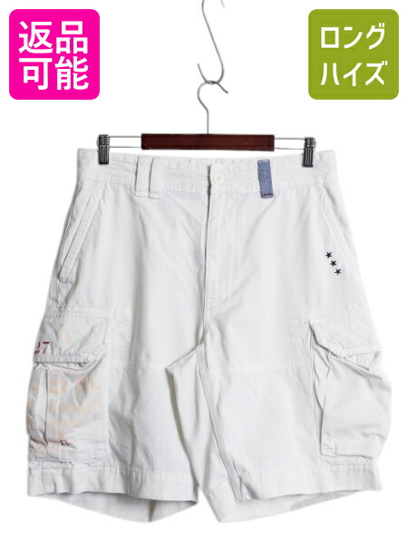 楽天市場】90s □ ポロ ラルフローレン コットン リネン カーゴ