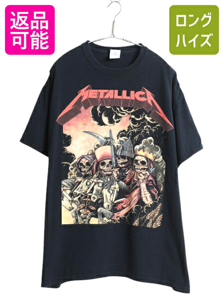 楽天市場】90s 00s ☆ メタリカ パスヘッド スカル イラスト プリント