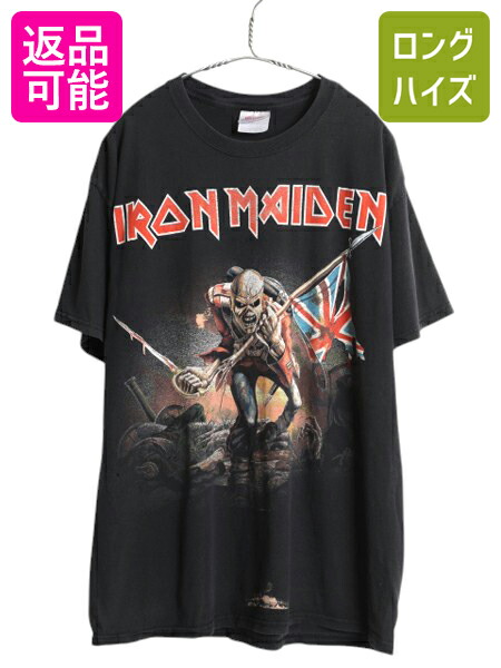 エルメス 半袖シャツ 楽天市場】90s USA製 ☆ アイアン メイデン 両面 プリント 半袖