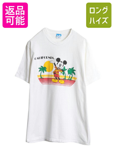 【入手困難】ディズニー　ミッキー　リンガー　Tシャツ　海外　白足　ヴィンテージ 入手困難】ディズニー ミッキー リンガー Tシャツ 海外 白足