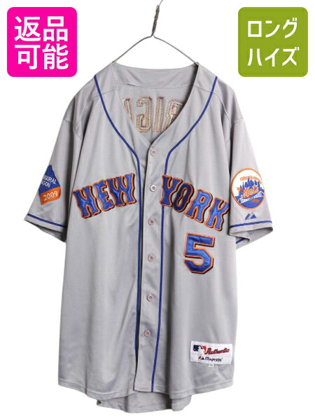 NEWYork ゲームシャツ 楽天市場】□ MLB オフィシャル Majestic ニューヨーク メッツ