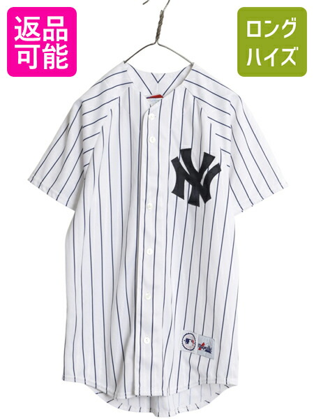00s Majestic MLB ヤンキース プルオーバー 半袖 00s Majestic MLB ヤンキース プルオーバー 半袖 Majestic