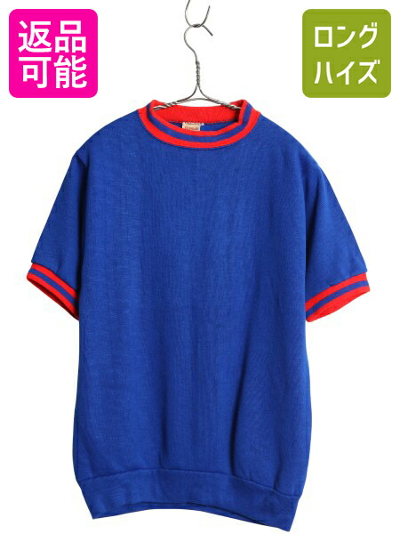 楽天市場】60s 70s ビンテージ □ 3段 フロッキー プリント 半袖