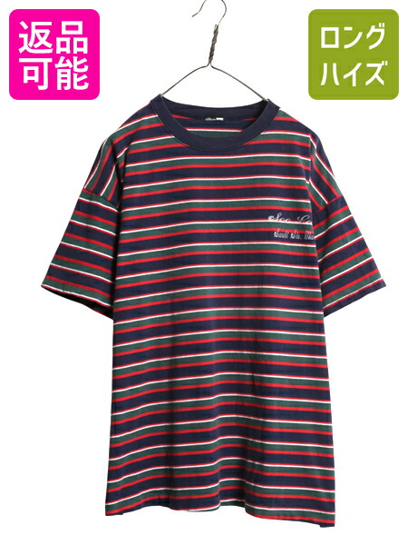 90s David's Stitch ボーダー 厚手 長袖Tシャツ USA製 楽天市場】【8/6 最大半額SALE&ポイント5倍!!】 70s USA製