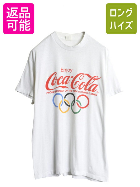 楽天市場】80s USA製 コカコーラ プリント 半袖 Tシャツ メンズ