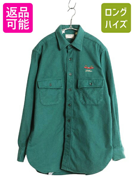 80年代　LLbean コットンシャモア　ネルシャツ　エルエルビーン　アメリカ製 楽天市場】80s USA製 エルエルビーン コットン シャモア クロス