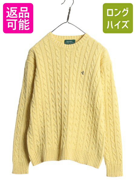 楽天市場】ラルフローレン Vネック コットン ケーブル ニット