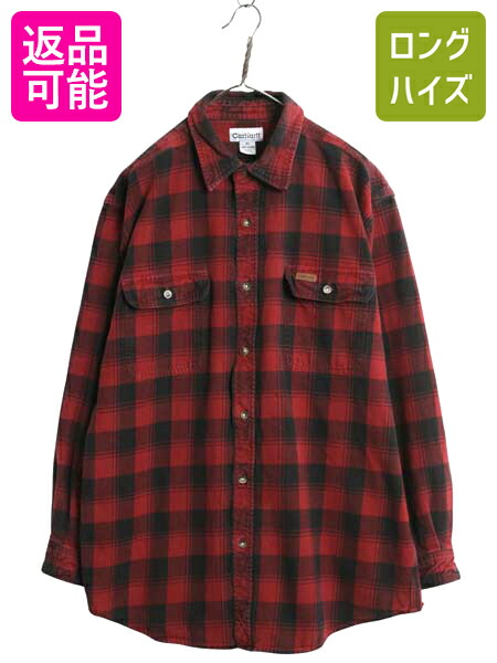 楽天市場】CARHARTT カーハート チェック柄 長袖 シャツ ネルシャツ