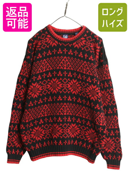 楽天市場】90s 旧タグ □ OLD GAP オールド ギャップ フェアアイル 総