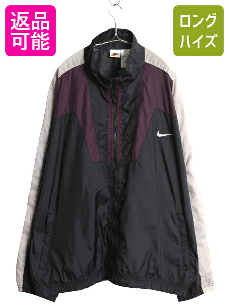90s OLD NIKE ナイロンジャケット ヴィンテージ 90s OLD NIKE ナイキ ナイロンジャケット ビッグスウッシュ
