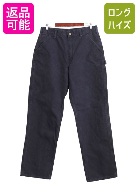 カーハート ワークパンツ 未使用タグ有 FRモデル W38L30 ダークネイビー r1703-1.jpg