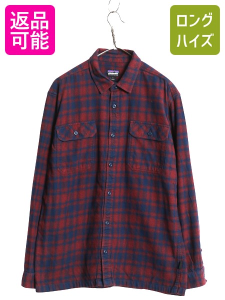 楽天市場】パタゴニア チェック 長袖 フランネル シャツ メンズ