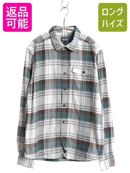パタゴニア★ネルシャツ◎５４０２０/１８年/チェックシャツ 楽天市場】18年製 パタゴニア ロングスリーブ フィヨルド 長袖
