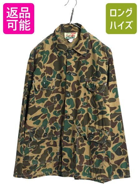 60’sビンテージ シビリアンリーフカモハンティングジャケット ミリタリー 名作 楽天市場】60s ビンテージ USA製 □ KAMO シビリアンリーフ カモ